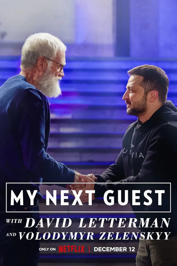 David Letterman: Vị khách tiếp theo là Volodymyr Zelenskyy  2022