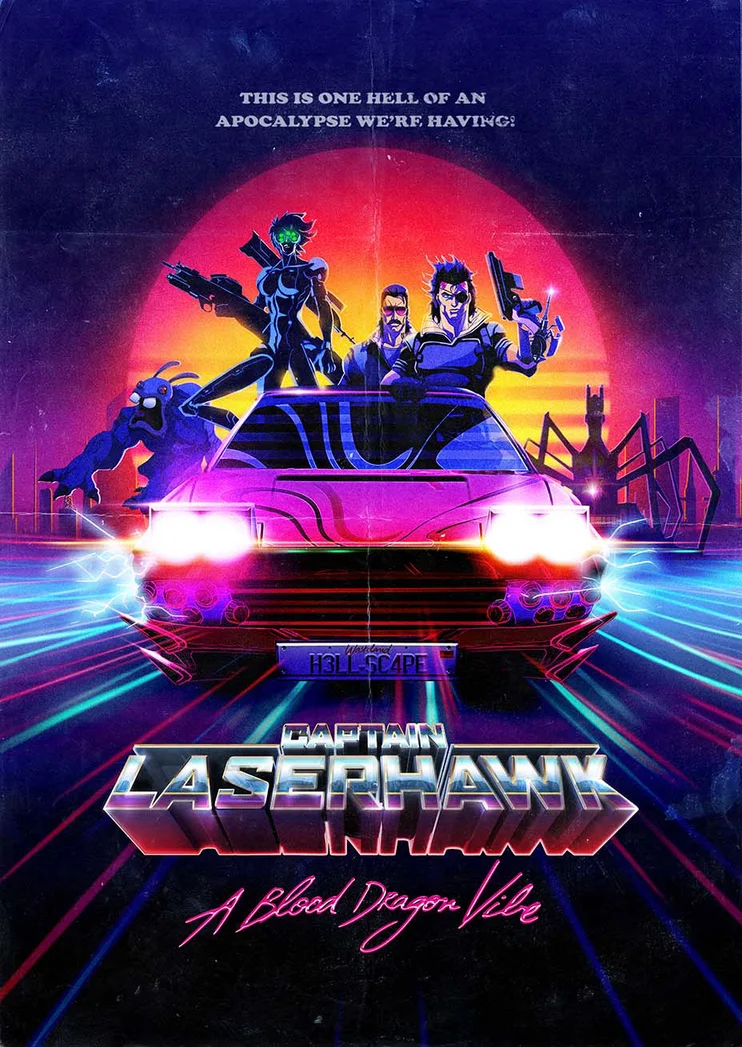 Đội trưởng Laserhawk: Blood Dragon Remix  2023